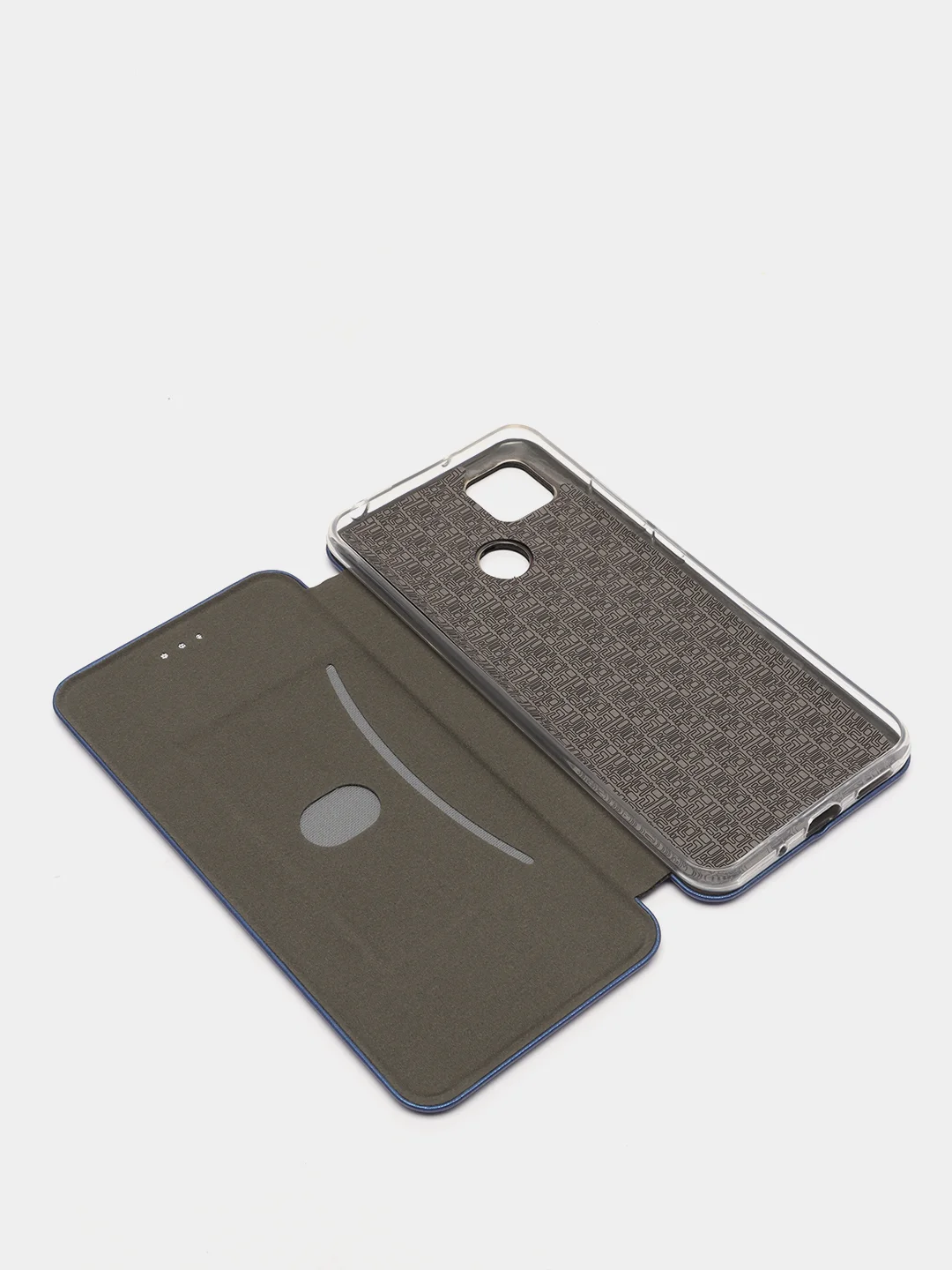 Синий чехол книжка Xiaomi Redmi 9C, Redmi 9C NFC, Redmi 10A, Poco C3 с функцией подставки