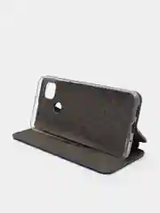 Синий чехол книжка Xiaomi Redmi 9C, Redmi 9C NFC, Redmi 10A, Poco C3 с функцией подставки