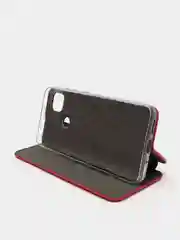 Красный чехол книжка Xiaomi Redmi 9C, Redmi 9C NFC, Redmi 10A, Poco C3 с функцией подставки