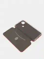 Красный чехол книжка Xiaomi Redmi 9C, Redmi 9C NFC, Redmi 10A, Poco C3 с функцией подставки