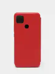 Красный чехол книжка Xiaomi Redmi 9C, Redmi 9C NFC, Redmi 10A, Poco C3 с функцией подставки