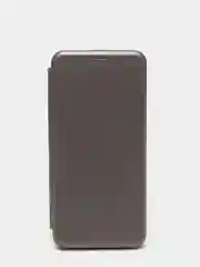 Серебряный чехол книжка Xiaomi Redmi 9C, Redmi 9C NFC, Redmi 10A, Poco C3 с функцией подставки