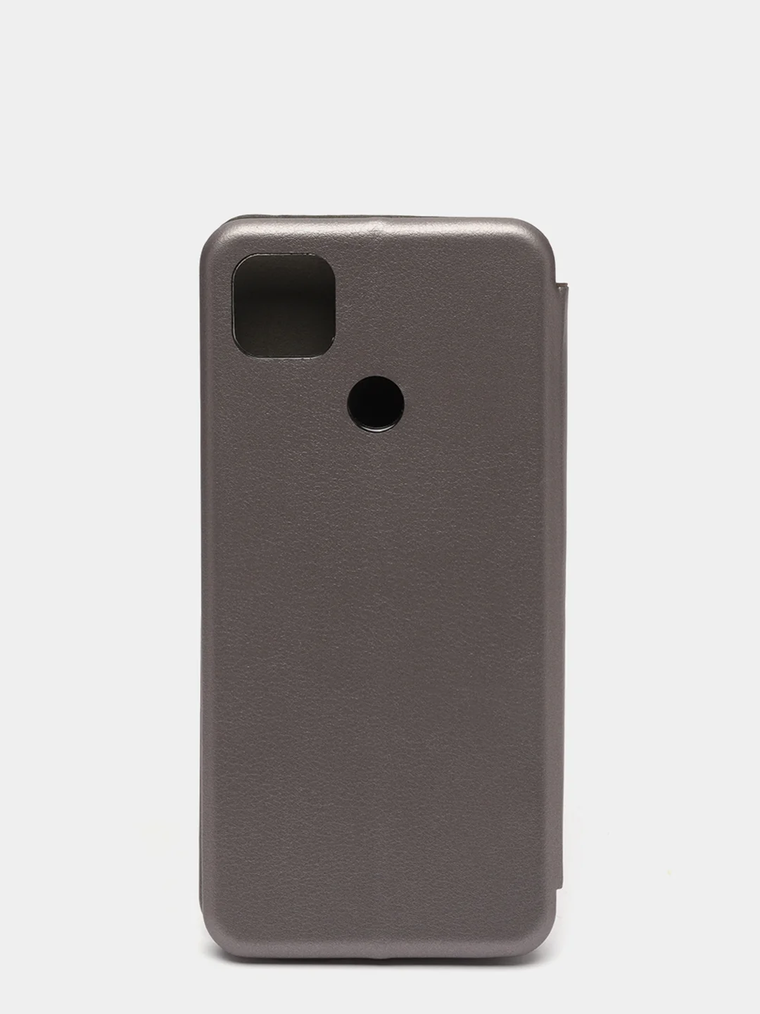 Серебряный чехол книжка Xiaomi Redmi 9C, Redmi 9C NFC, Redmi 10A, Poco C3 с функцией подставки