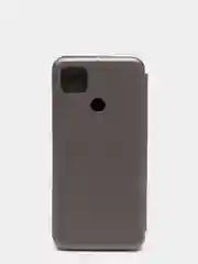 Серебряный чехол книжка Xiaomi Redmi 9C, Redmi 9C NFC, Redmi 10A, Poco C3 с функцией подставки