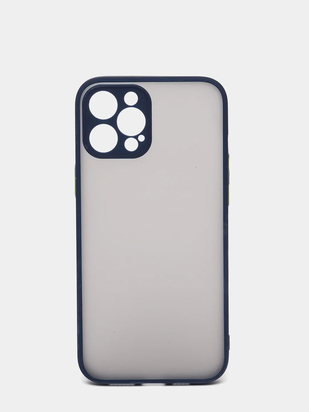 Синий меланж чехол для Apple iPhone 12 / Iphone 12 pro / айфон 12 про