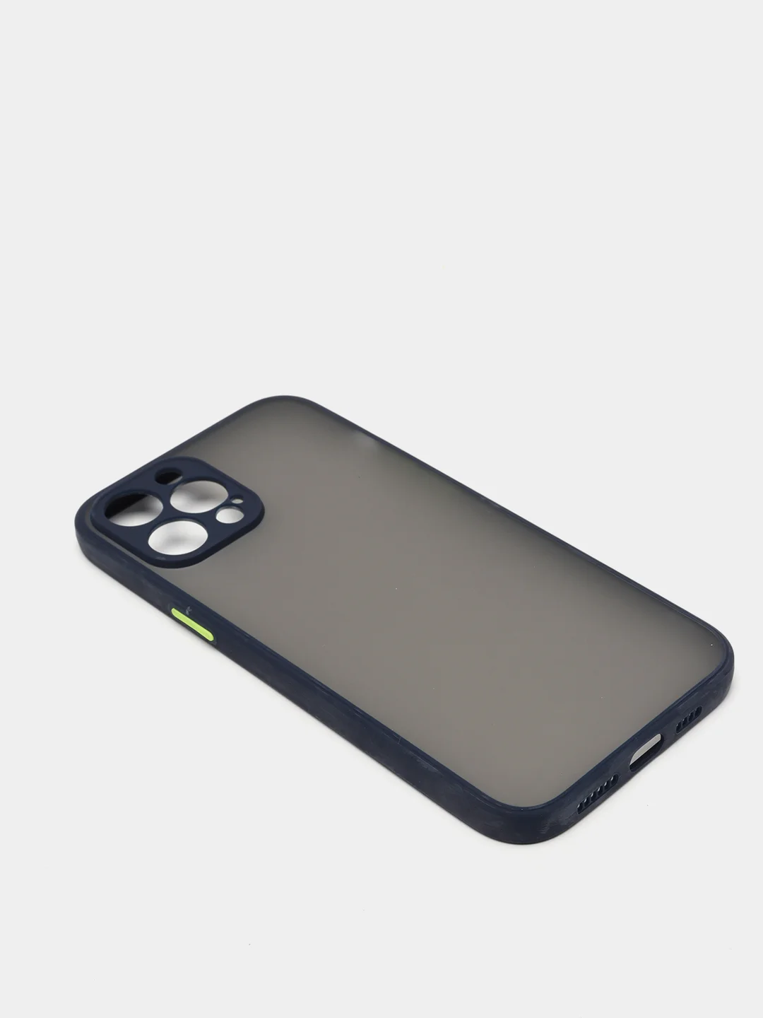 Синий меланж чехол для Apple iPhone 12 / Iphone 12 pro / айфон 12 про