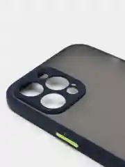 Синий меланж чехол для Apple iPhone 12 / Iphone 12 pro / айфон 12 про