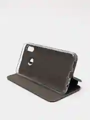 Серебряный чехол книжка Huawei Honor 8X ( Хонор 8х )