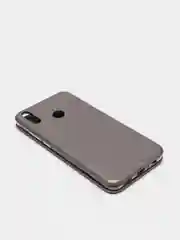 Серебряный чехол книжка Huawei Honor 8X ( Хонор 8х )