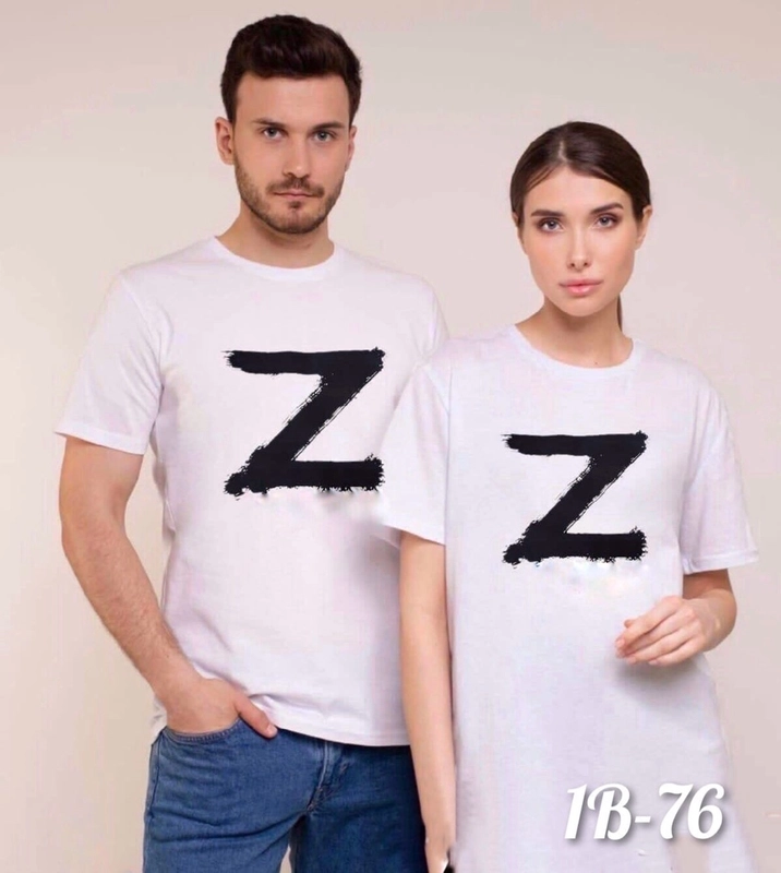 Футболка  c СИМВОЛИКОЙ Z унисекс  .