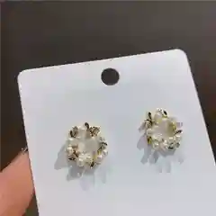 Серьги с жемчугом