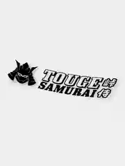 Черный наклейка на авто TOUGE SAMURAI Горный дрифт самурай JDM стикер