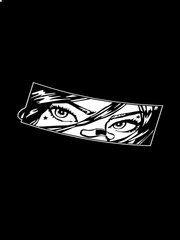 Девушка из комикса с пластырем", наклейка без фона, Patch girl