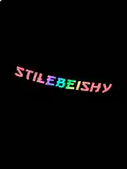 Белый stilebeishy - наклейка на авто - белый и переливающийся стикер