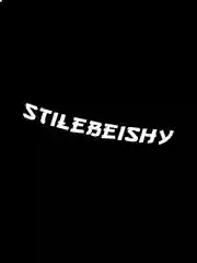 Белый stilebeishy - наклейка на авто - белый и переливающийся стикер