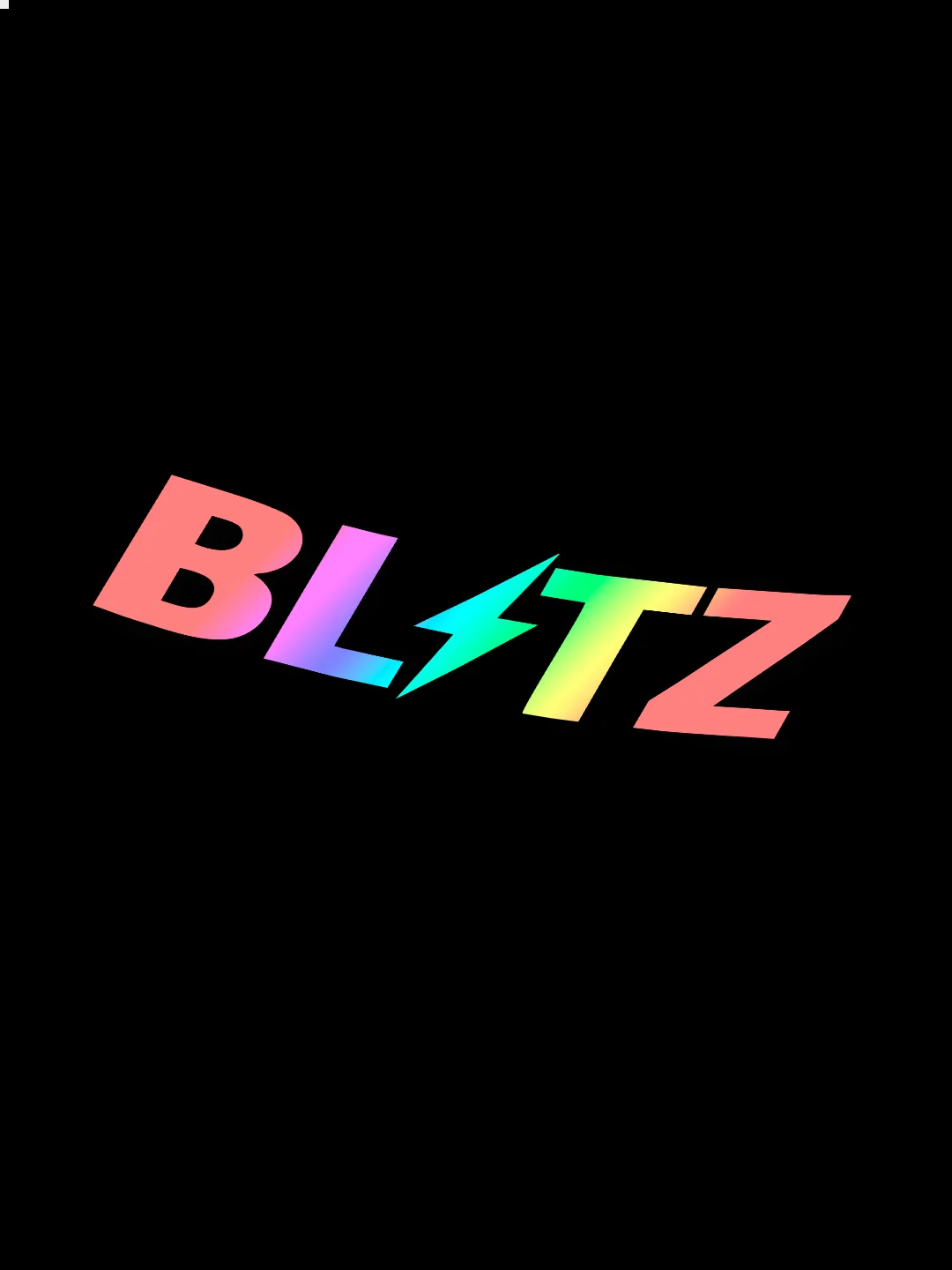 Белый наклейка на авто BLITZ (2 цвета) белый и перевающаяся голография