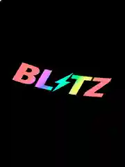 Ледяной наклейка на авто BLITZ (2 цвета) белый и перевающаяся голография