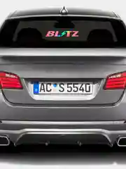 Ледяной наклейка на авто BLITZ (2 цвета) белый и перевающаяся голография