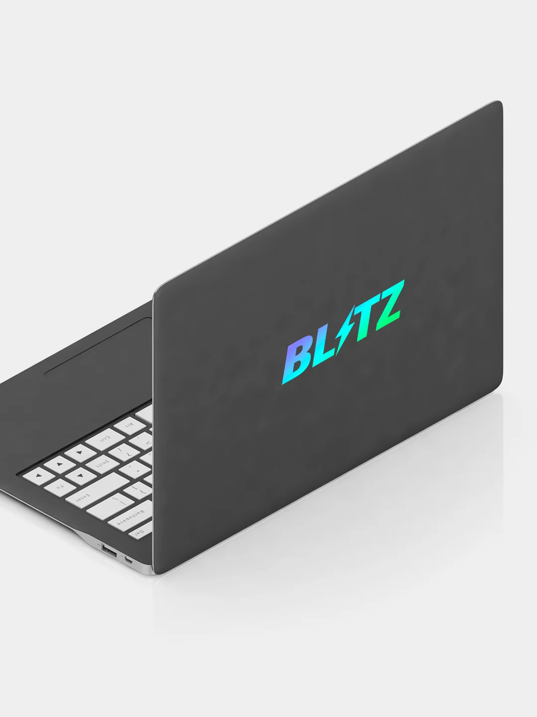 Ледяной наклейка на авто BLITZ (2 цвета) белый и перевающаяся голография