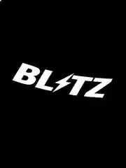 Белый наклейка на авто BLITZ (2 цвета) белый и перевающаяся голография
