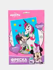 Зеленый фреска из песка,картина из песка,фреска песком и блёстками "Рапунцель", "Ариэль", 9 цветов