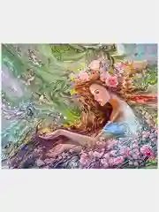 Алмазная мозаика "Весна. Возрождение", 40 х 50 см, без подрамника