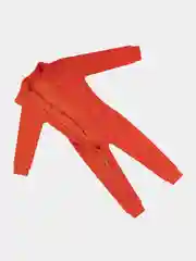 Бирюзовый комбинезон детский  флисовый для мальчика Утенок