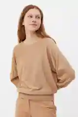 Джемпер женский Finn Flare трикотажный свободного силуэта из вискозы