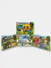 Конструктор MY WORLD Майнкрафт (Minecraft) 4 вида 184-192 деталей