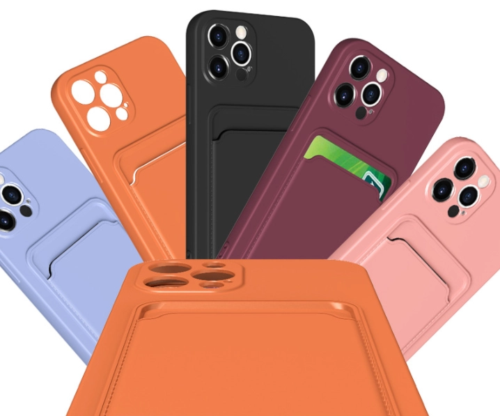 Чехлы Iphone c кармашком для карт