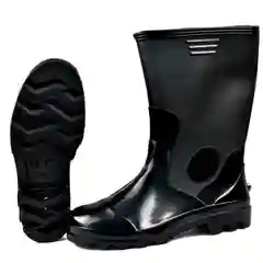 Сапоги ПВХ мужские, черные