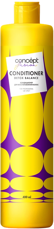 Concept Fusion Кондиционер для восстановления волос Detox Balance, 400мл