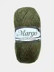 Тёмно-зелёный пряжа для вязания Margo, акрил с пухом, 230 м, 100 г