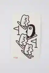 Бордовый временная переводная татуировка "Забавные мишки 2", 9,5х5,5 см