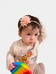 Зелёный хаки повязка на голову для девочек