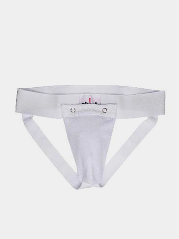 Защита паха Clinch Groin Guard, белая, размер S