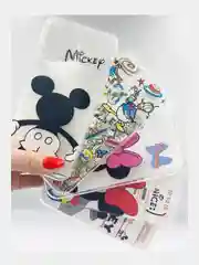 Зеленый чехол для iPhone 7/8 "Микки"