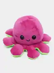 Аметистовый игрушка осьминог перевёртыш, мягкая, двусторонний, 20*10 см