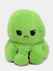 Аметистовый игрушка осьминог перевёртыш, мягкая, двусторонний, 20*10 см
