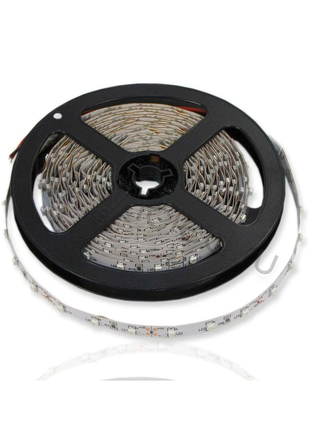 Светодиодная лента SMD 2835, 300 Led, IP33, 12V, белый 6000K, длина 5 метров, ширина 8 мм