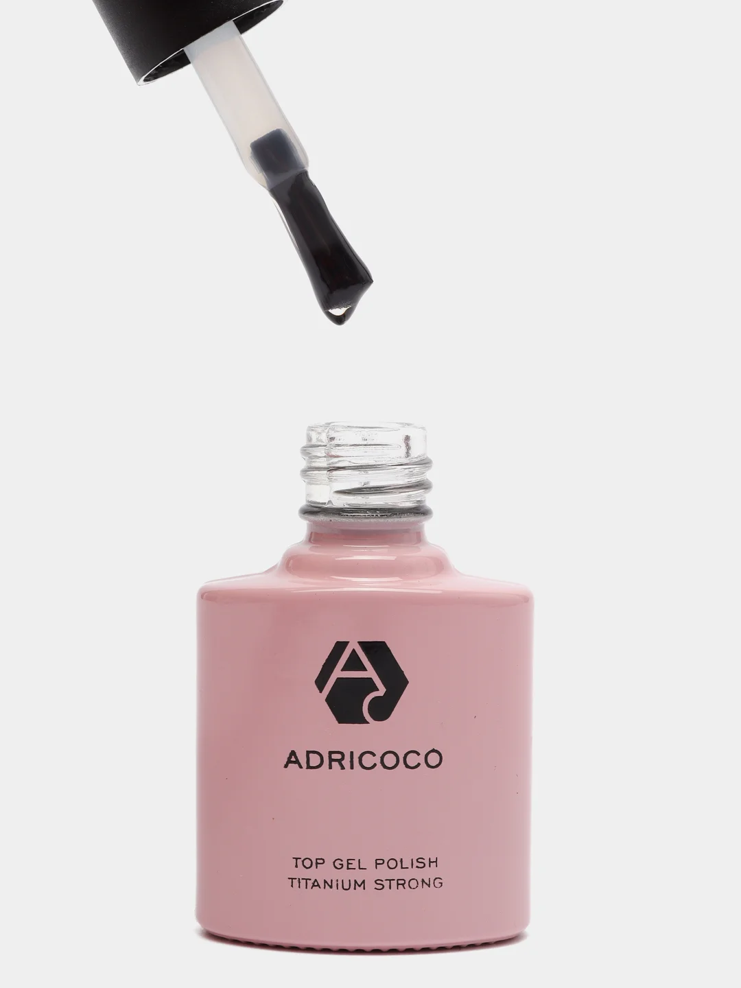 Закрепитель для гель-лака Adricoco Titanium Strong Top, 8 мл