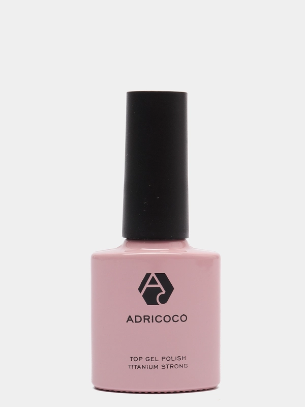 Закрепитель для гель-лака Adricoco Titanium Strong Top, 8 мл