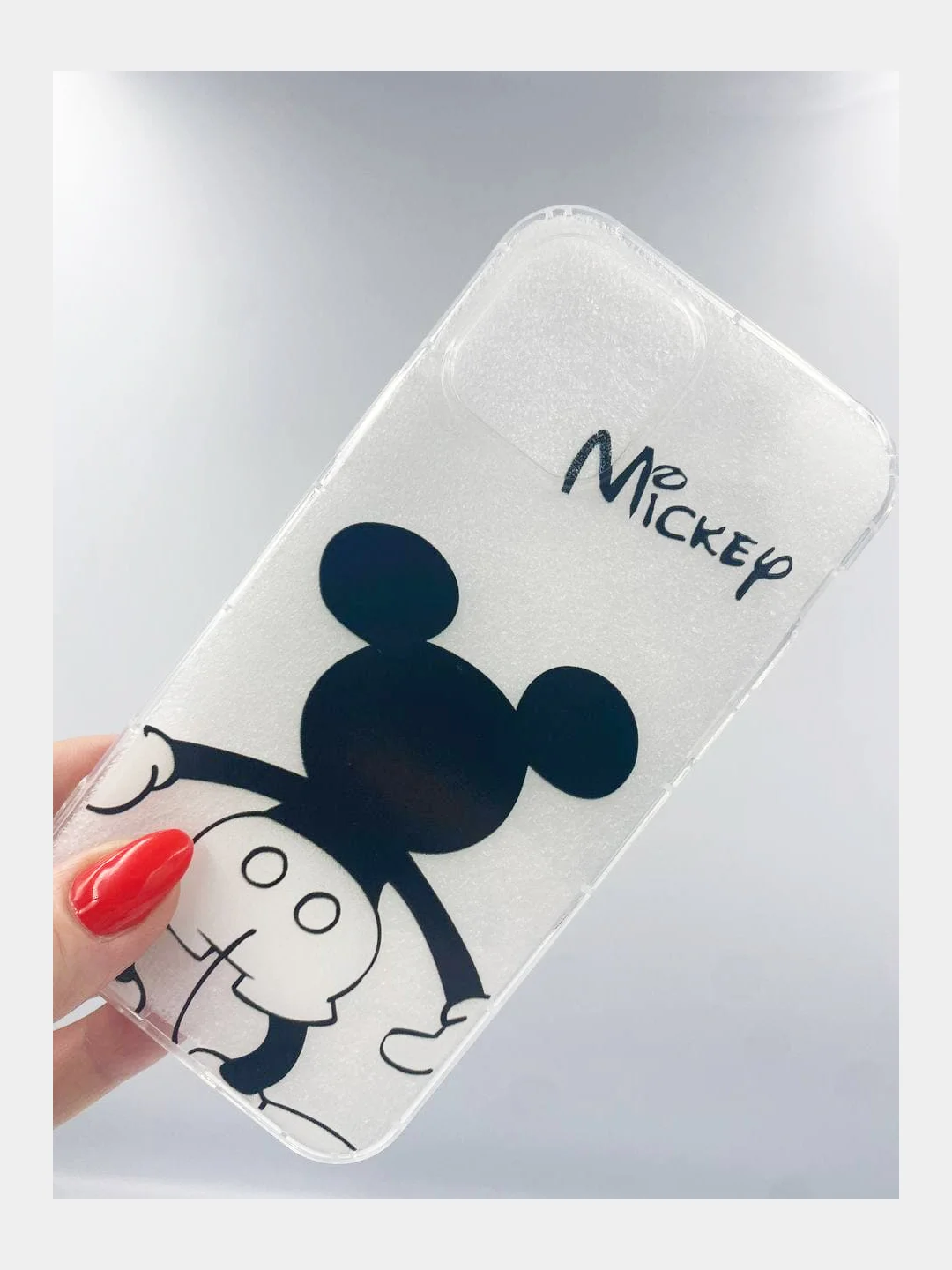 Аметистовый чехол для iPhone 11 Микки