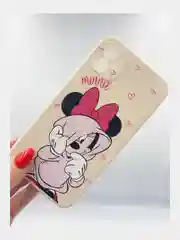 Бирюзовый чехол для iPhone 11 Микки