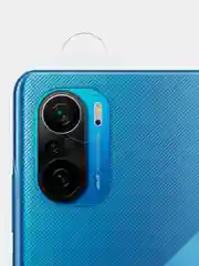 Стекло на камеру для Xiaomi Poco F3 защитное ROSCO прозрачное с олеофобное закаленное
