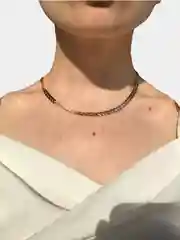 Золотой чокер на шею женский, 2 цвета