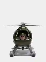 Вертолёт военный "Гром" от фабрики игрушек Полесье