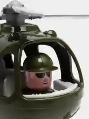 Вертолёт военный "Гром" от фабрики игрушек Полесье