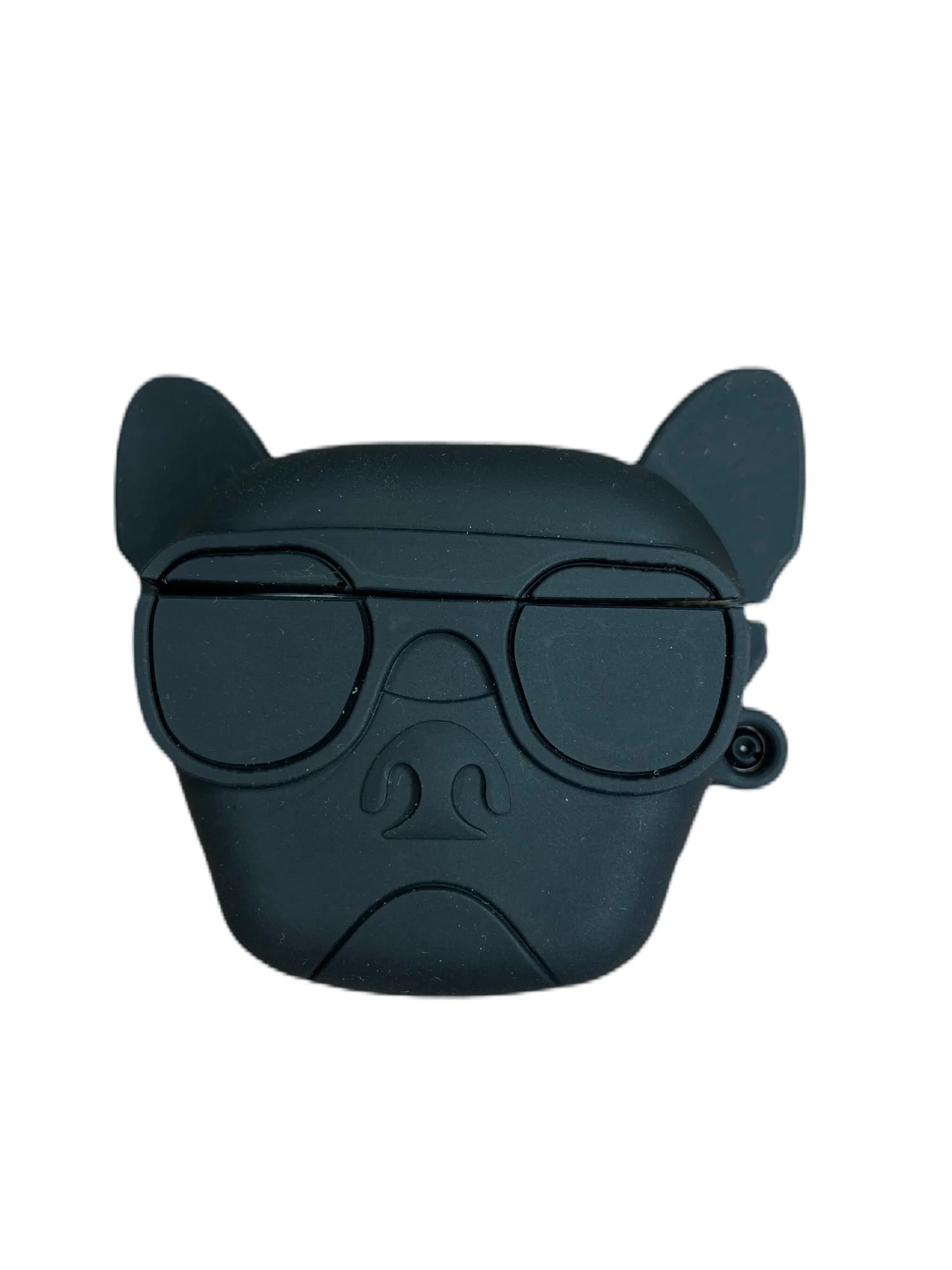 Черный чехол для беспроводных наушников на AirPods 4 mini TWS Pro 4 "Мультяшка"
