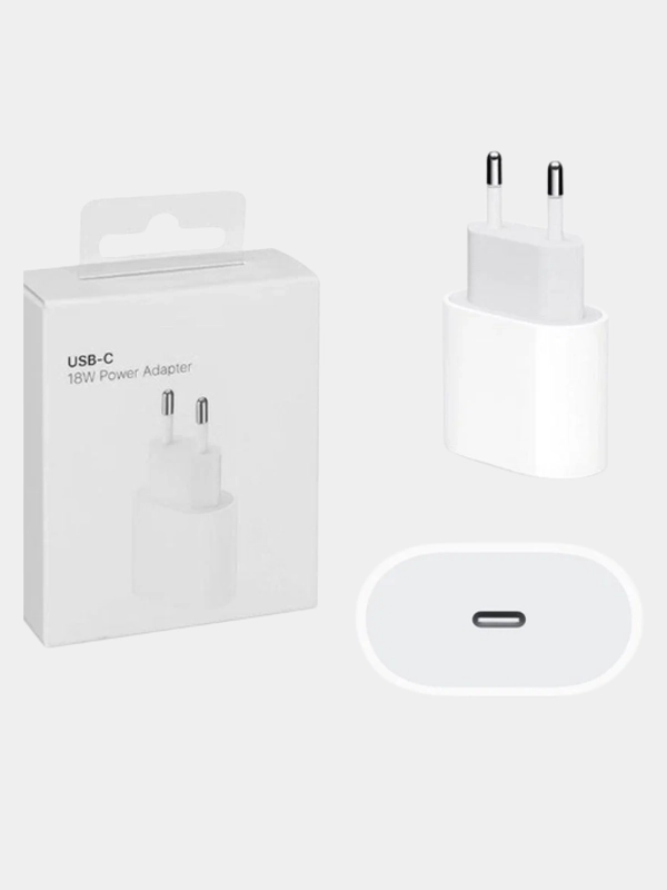 Блок питания для Apple с Type-C с быстрой зарядкой 20W СЗУ